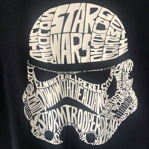 Star Wars Stormtrooper Mens T Shirt Dark Blue Large